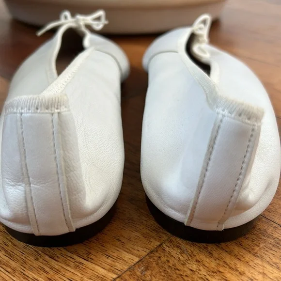 EUC French Sole New York FS/NY ballet flats white 42 or 10.5 - Picture 5 of 7